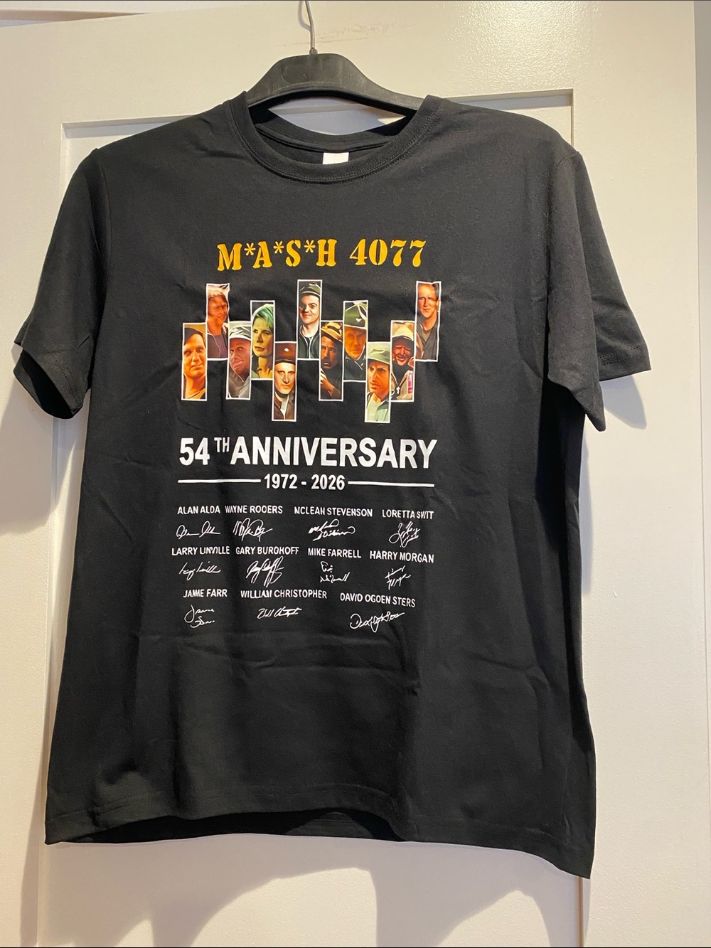 M*A*S*H 4077 54th Anniversary Black Short Sleeve Tee